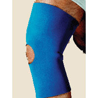 Knee Brace Sleeve Open Patella Neoprene Blue Sportaid, Small Of Size: 13 X 14 Inches - 1 Ea
